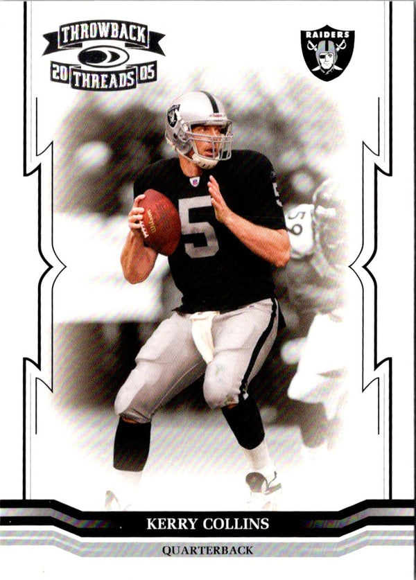 2005 Donruss Throwback Threads Kerry Collins #106