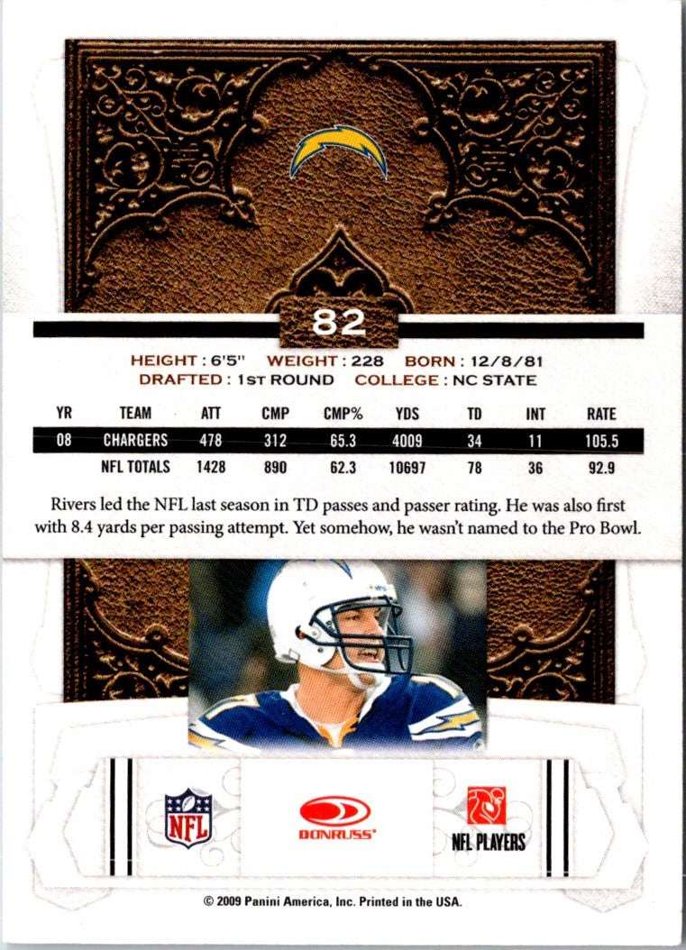 2009 Donruss Classics Philip Rivers