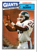 1987 Topps Joe Morris