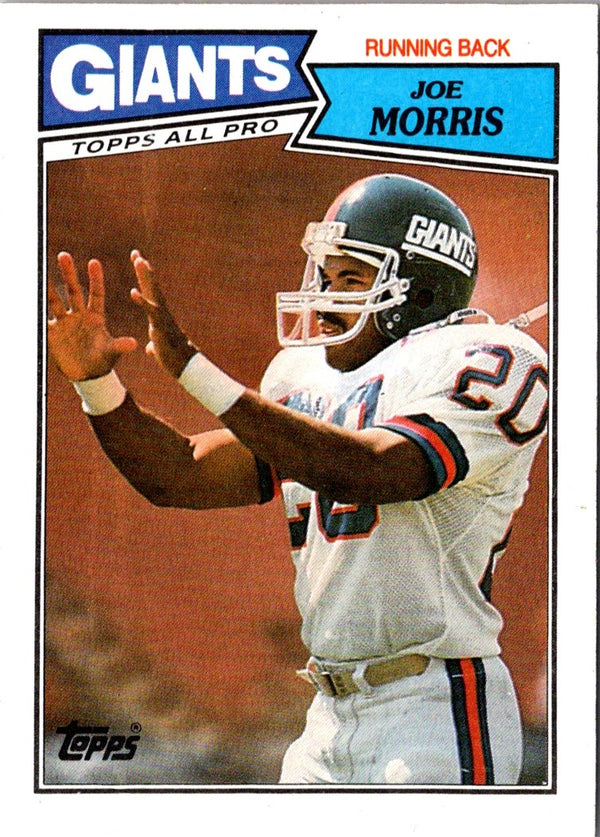 1987 Topps Joe Morris #11 NM+