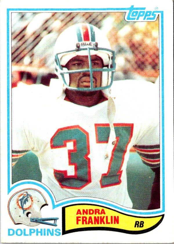 1982 Topps Andra Franklin #130 Rookie