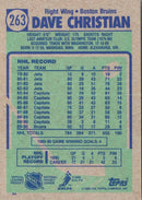 1990 Topps Dave Christian