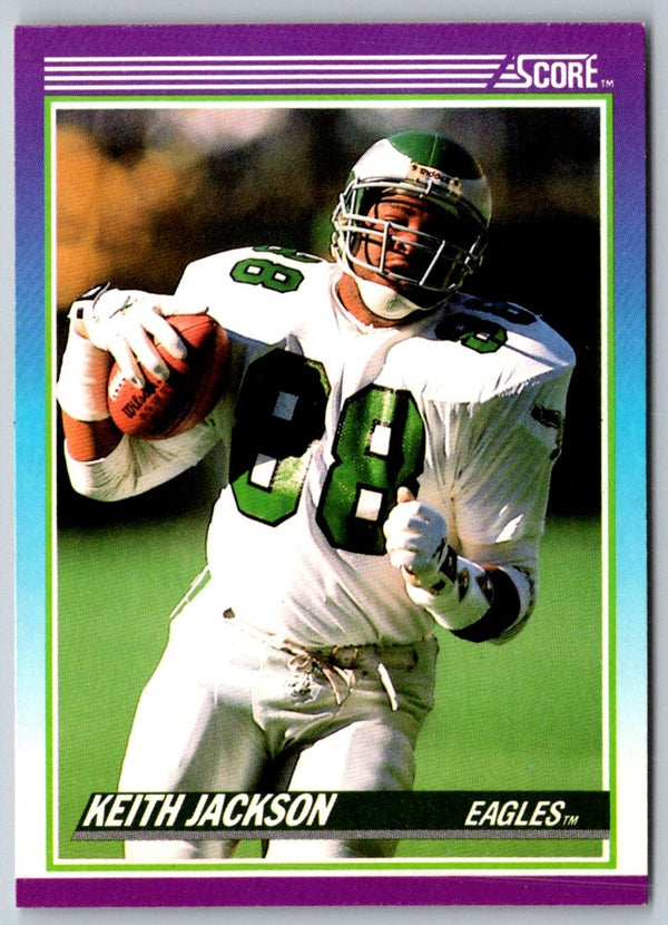 1990 Score Keith Jackson #210