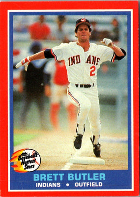 1987 Fleer Hottest Stars Brett Butler #8