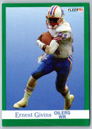 1991 Fleer Ernest Givins