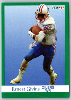1991 Fleer Ernest Givins #61