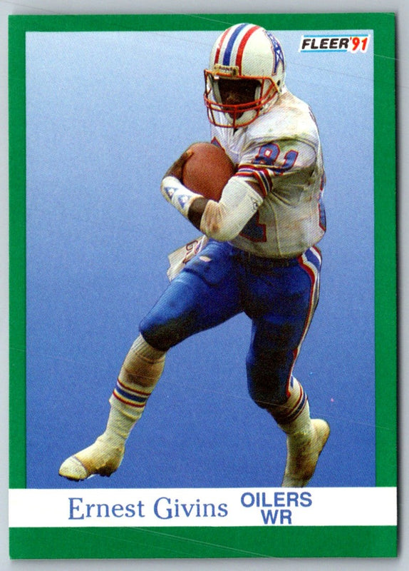 1991 Fleer Ernest Givins #61