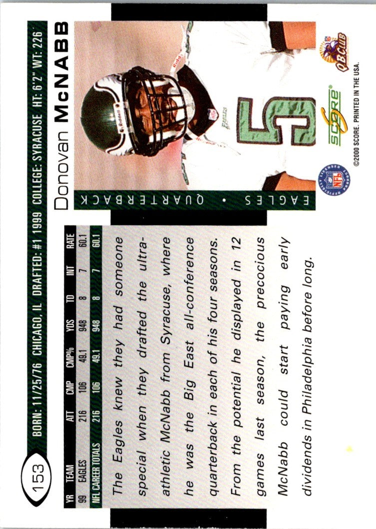 2000 Score Donovan McNabb