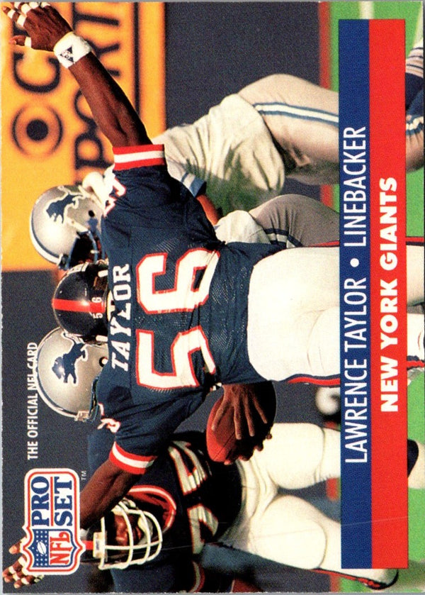 1991 Pro Set Lawrence Taylor #602