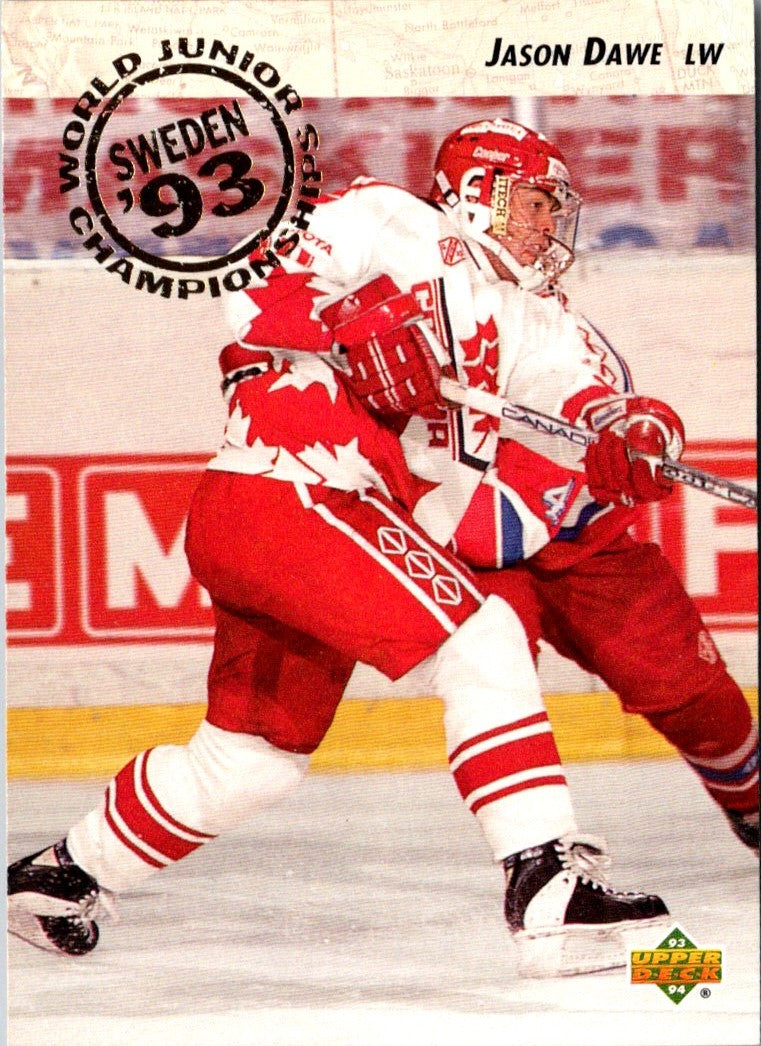 1993 Upper Deck Jason Dawe