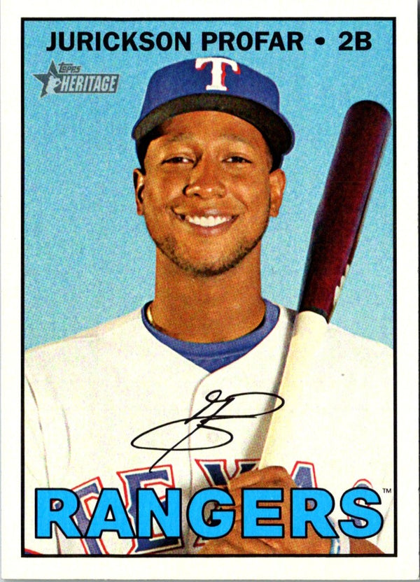 2016 Topps Heritage Jurickson Profar #665