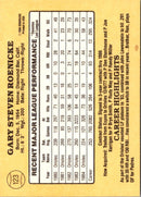 1985 Donruss Gary Roenicke