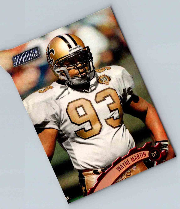 1997 Topps Stadium Club Football Wayne Martin #93