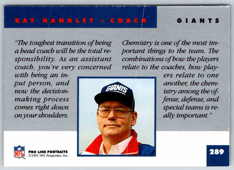 1991 ProLine Ray Handley