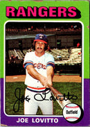 1975 Topps Joe Lovitto