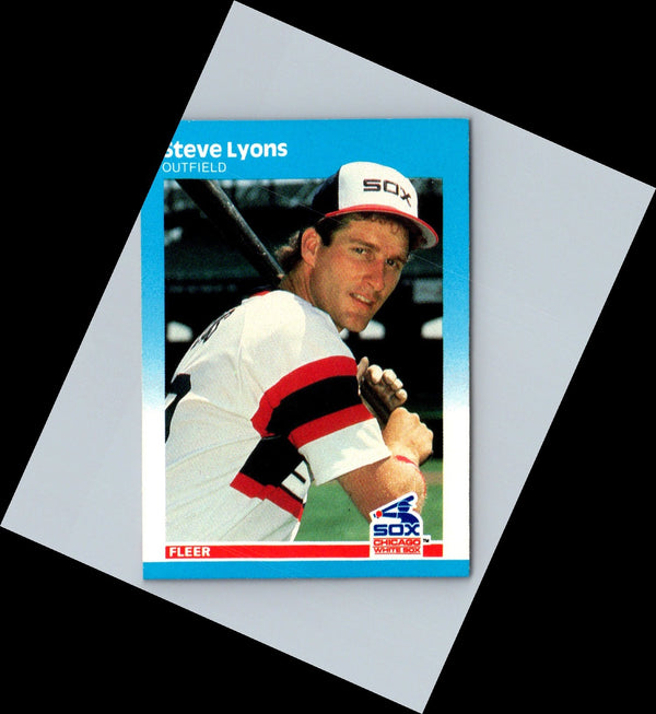 1985 Fleer Steve Lyons #U-76
