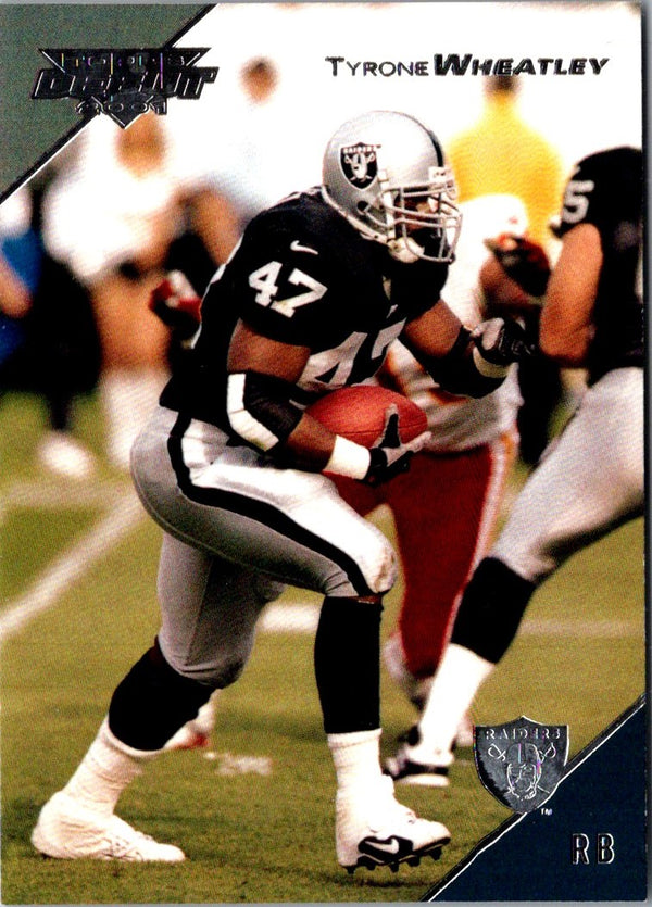 2001 Topps Debut Tyrone Wheatley #17