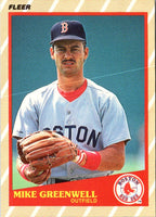 1989 Fleer SuperStars Mike Greenwell #20
