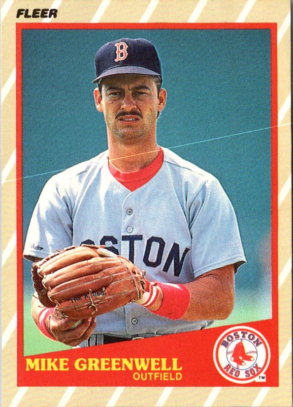 1989 Fleer SuperStars Mike Greenwell #20