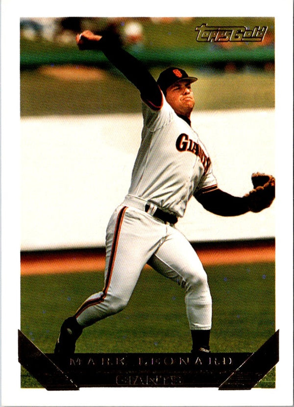 1993 Topps Gold Mark Leonard #729