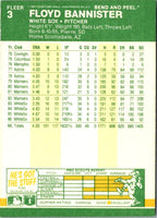 1987 Fleer Star Stickers Floyd Bannister #3