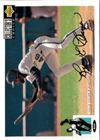1994 Collector's Choice Ryan Bowen #63 Silver Signature