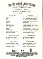 2012 Topps Allen & Ginter Chris Young #77