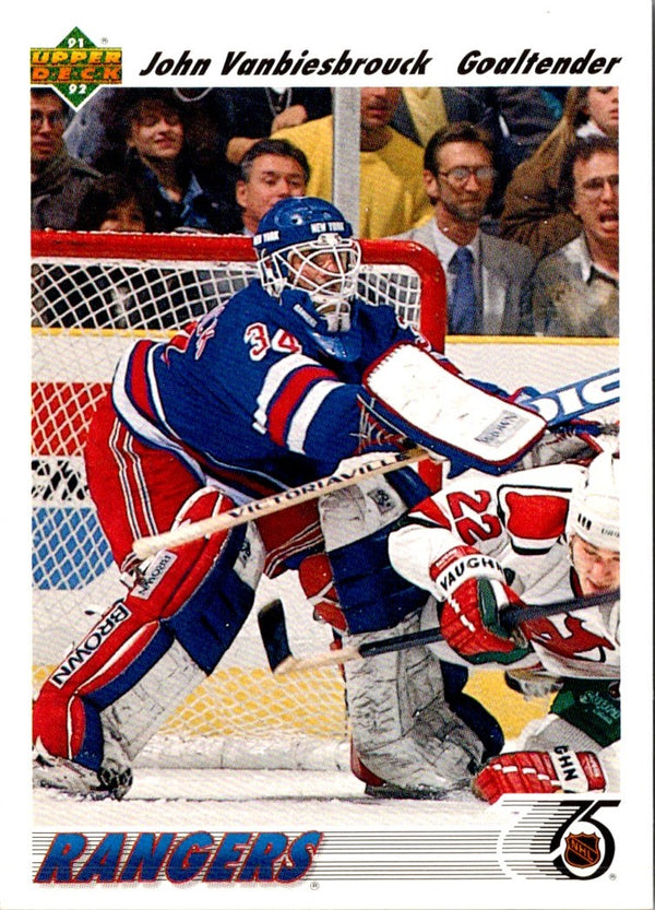 1991 Upper Deck John Vanbiesbrouck #324