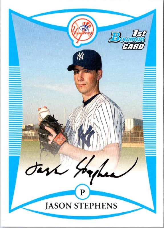 2008 Bowman Prospects Jason Stephens #BP107