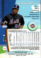 1999 Stadium Club Brian McRae #62