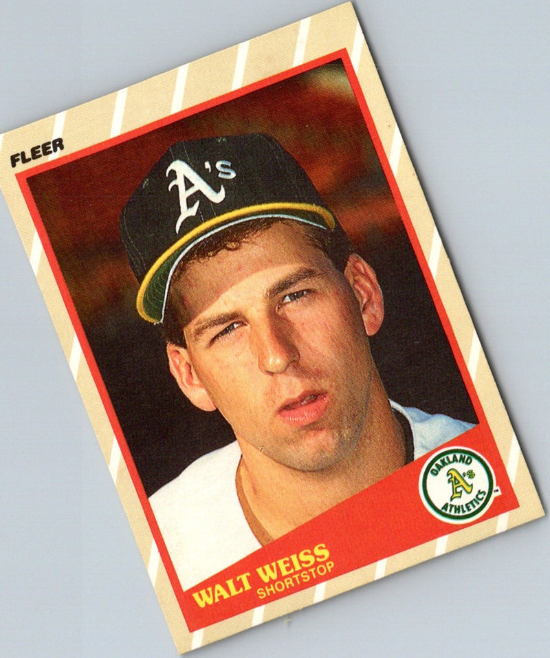 1989 Fleer Walt Weiss