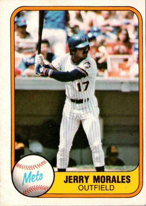 1981 Fleer Jerry Morales #338