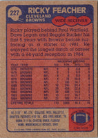 1985 Topps Ricky Feacher #227