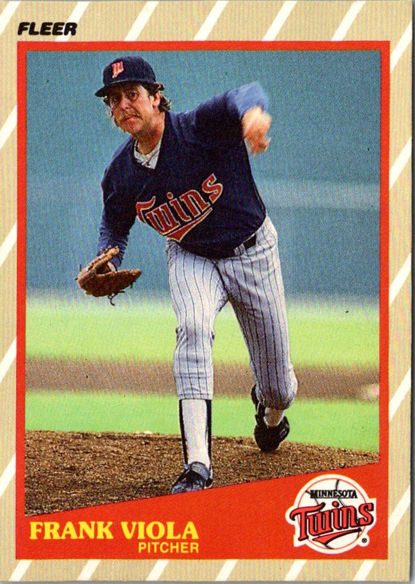 1989 Fleer SuperStars Frank Viola #41