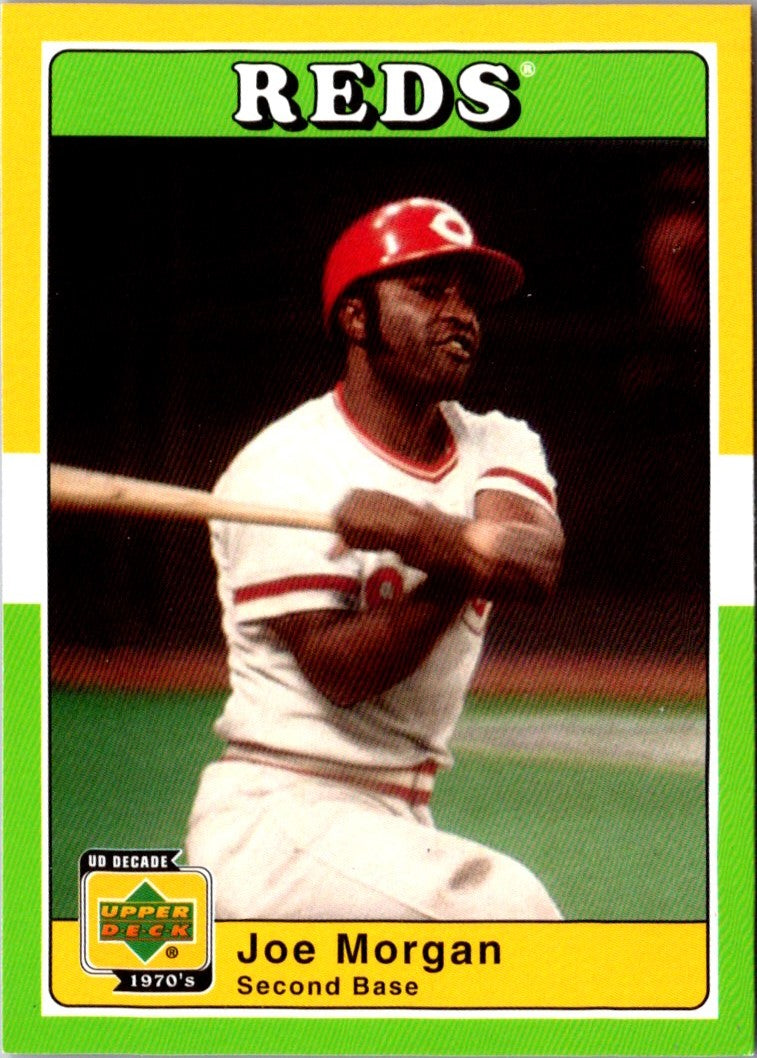 2001 Upper Deck Decade 1970's Joe Morgan