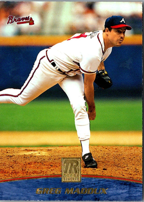 2001 Topps Reserve Greg Maddux #83