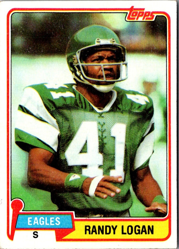 1981 Topps Randy Logan #377