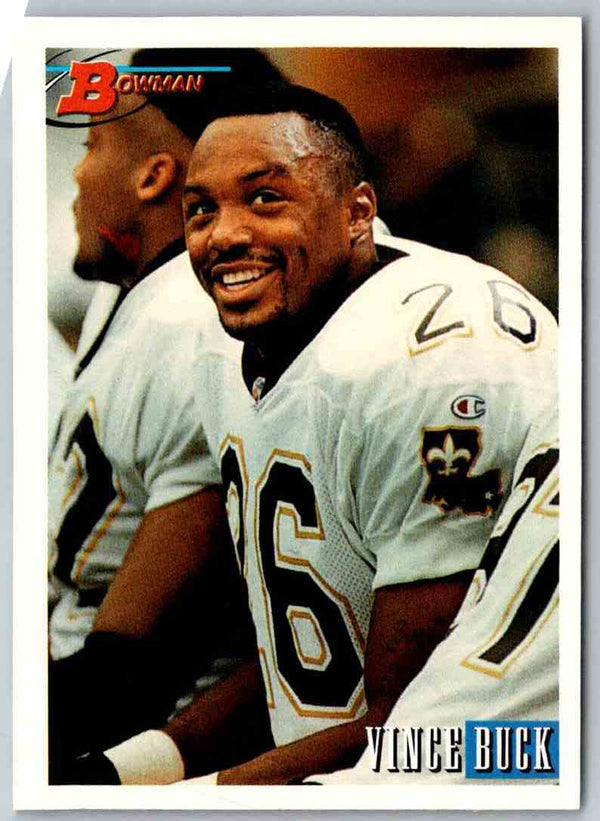 1993 Bowman Football Vince Buck #9