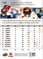 2008 Upper Deck First Edition Joey Galloway #138