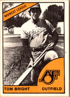 1977 TCMA Appleton Foxes Tom Bright #2