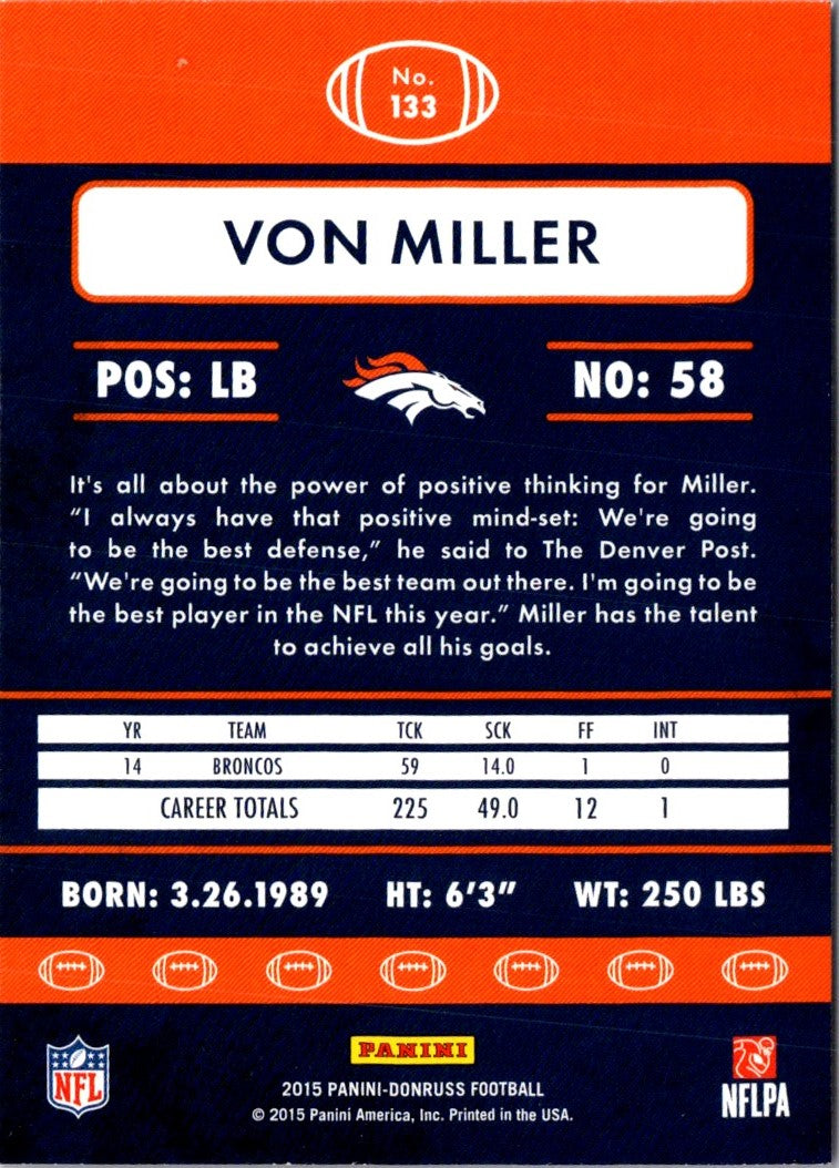 2015 Donruss Von Miller