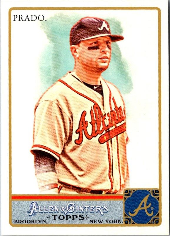 2011 Topps Allen & Ginter Martin Prado #109