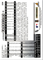 1998 Score Jorge Fabregas #229