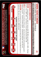 2011 Bowman Chrome Shin-Soo Choo #31
