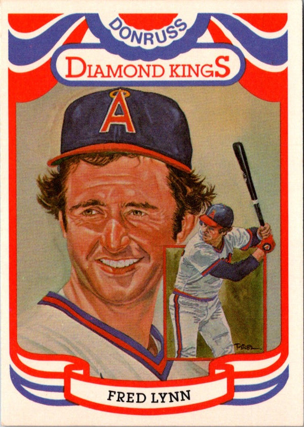 1984 Donruss Fred Lynn #17B