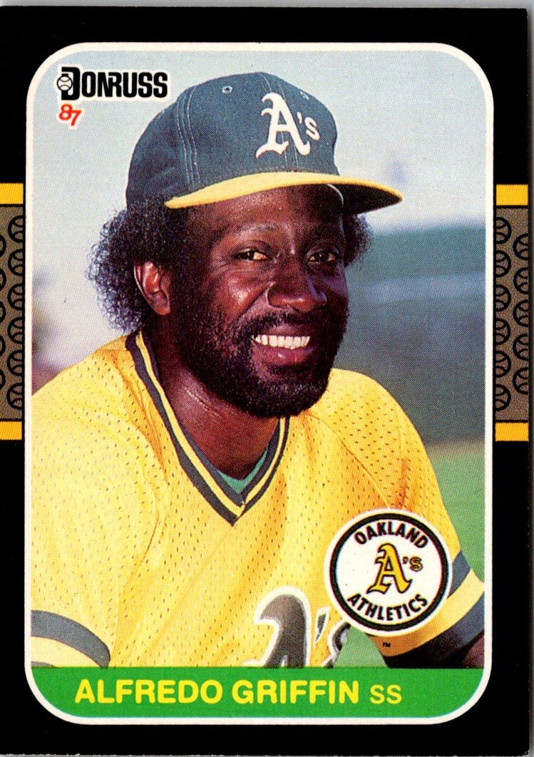 1987 Donruss Alfredo Griffin