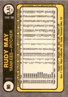 1981 Fleer Rudy May #90