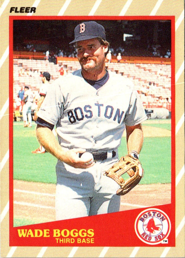 1989 Fleer SuperStars Wade Boggs #4