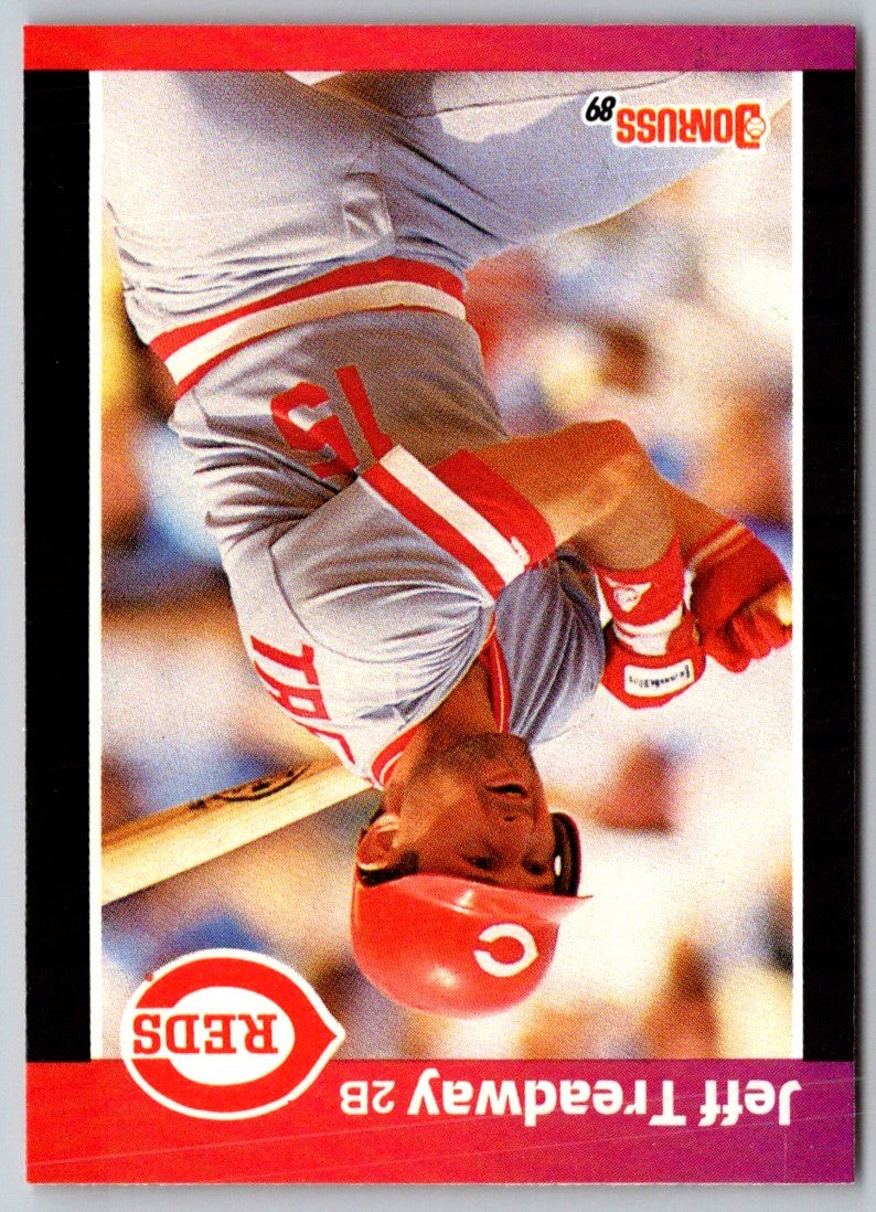 1989 Donruss Jeff Treadway