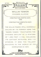 2012 Topps Allen & Ginter World's Tallest Buildings Willis Tower #WTB4